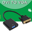 1pcs new Dvi to vga24+1 adapter cable dvi to vga adapter 1080p