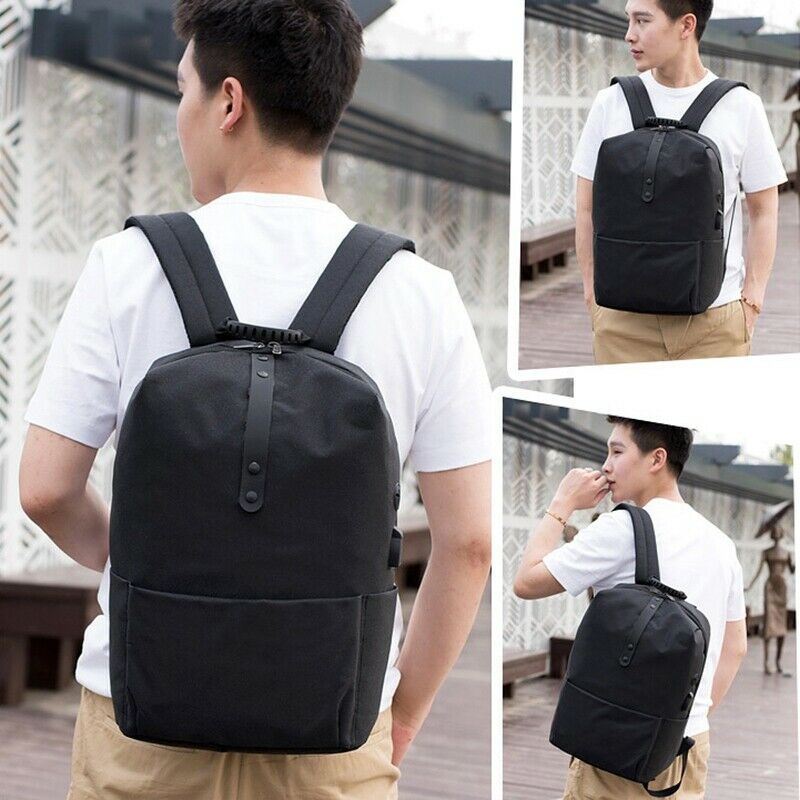 Men Backpack Anti-Theft Multifunctional Casual Laptop Backpack Usb Charging U9Z3