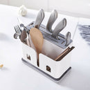 Versatile Gadgets Holder Storage Draining Rack Spoons Forks Basket Organizer