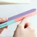 Professional Polishing Manicure File Nail Tool Colorful Tool Printing Nail S3Z1