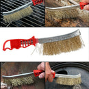 5X(Wire brush metal rust remover multipurpose cleaning brush Z4O8)