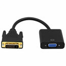 DVI to VGA Adapter Cable 1080P DVI-D to VGA Cable 24+1 25 Pin DVI Male to 1