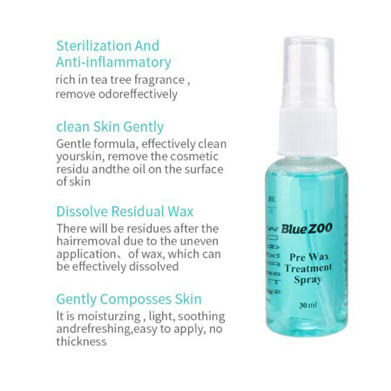 Pre Wax Treatment Spray Liquid Hair Removal Tool Moisturizing Waxing Sprayer