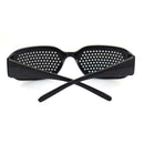 Eyewear Pinhole Glasses Training Black Eyesight Improvement Vision Fas Care B9G2