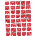 40pcs RJ45 Connector Breakout Board Kit for Ethernet Jacks 20x15x2mm