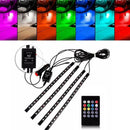 12 LED Car Charge Interior Accessories Floor Decorative Atmosphere Light La W7H5