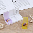 Mini Travel Cutter Splitter Medicine Storage Splitters Cut Pill Cases Dispense3C