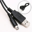 1.2M USB Power Charger Sync Adapter Cable Cord For Nintendo DSi XL 2DS NDSI 3DS