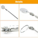 Universal Automotive Maintenance Inspection Mirror Folding Telescopic Refle O9N9
