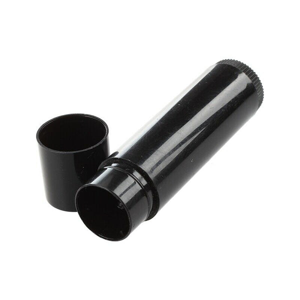 100 Black Empty Lip Balm Tubes Containers B7K2