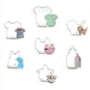 7 Pcs/Set Stainless Steel DIY Cookie Cutter Biscuit Mould Baking Decorating  Gw