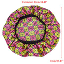 Night Sleep Cap Satin Hair Bonnet Hat Head Cover Wide Elastic Band Hair Loss CTO