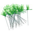 50pcs Beautiful Green Dragonfly Stakes Garden Potted Plant Flower Pot Decor