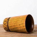 Wooden cup deco cup decoration mug drinking cup coffee mug milk cup -11cmx7