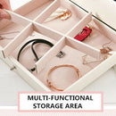 Fashion Design Leather Jewelry Box Jewelry Case Jewelry Package Storage Lar
