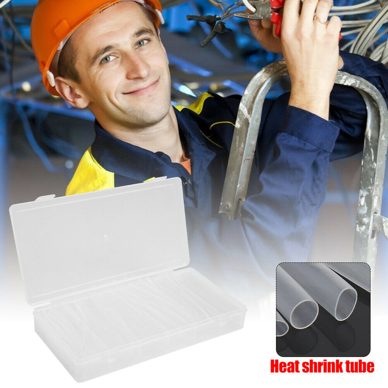 150pcs 2:1 Heat Shrink Tube Wire Cable Polyolefin Insulated Sleeve Tubing