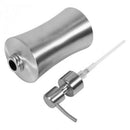 304 Stainless Steel Liquid Soap Dispenser Bathroom Shower Pump Lotion Dispe
