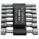 Impact Drills Driver Bit Set Extension Socket Adapter Hex Shank 8cs + Power