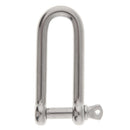 Boat Marine 1/4" D Ring Anchor Shackle Screw Pin - 304 Stainless Steel
