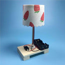 DIY Wooden Toys Switch Control Desk Lamp Learning Educational Assemble