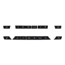 14pcs Button Key Caps Repair Kit A/C Heater Switch for BMW 5/6/7 Series A