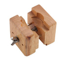 Professional Wooden Watch Case Block Vise Clamp Movement Watch Repair Tool