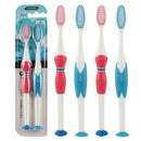 2pcs superfine soft bristles toothbrush health oral dental cleaner couple lo ME