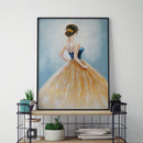 Diamond Painting Dress Girl Cross Stitch 5D DIY Special Shaped Embroidery A