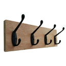 9 Pack Coat Hooks Wall Mounted for Hat Hardware Dual Prong Retro Coat Hanger Gn