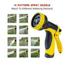 Hose Nozzle, Garden Hose Nozzle With Heavy Duty 10 Adjustable Spray Pattern