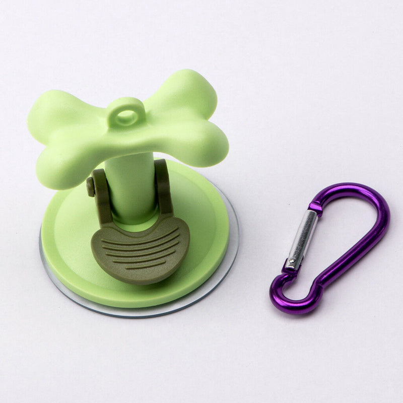 2 pcs Portable Pet Dog Leash Suction hook Perfect for Travel Bathing Random