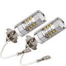 Super Bright H3 80W 6000K Halogen LED Chips Headlight Bulbs Conversion Kit Lamps