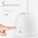 1X(Newest Design Led Table Lamp Dimmable Smart Press Usb Desk Lamp With Pen