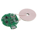 Qi Wireless Charger PCBA Circuit Board with Qi Standard Dual Coil DIY Wireless