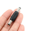 5pcs 5.5*2.1 mm DC Power Plug Connector Male to Male Panel Mounting AdaptorOZ