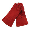 Welding Gloves Gauntlets Welders Glove Cowhide Twill Gloves Labor Protection