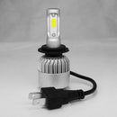 1 Pair H7 LED 72W 6500K 8000LM S4 Car Headlight Hi/Lo Beam Bulbs Waterproof