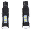 2Pcs 50W 6000K T10  LED HID White Backup Reverse Lights Bulb S o1J Gw