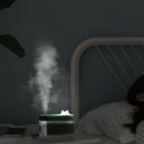 Double Spray Mode Cartoon Air Humidifier Ultrasonic Aroma Diffuser (Green) A