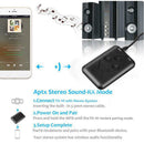 1Pc 2 in 1 Bluetooth Transmitter & Receiver 3.5mm Wireless Stereo Audio A JHM