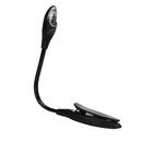 Flexible LED Gooseneck Desk Lamp Clip Light Clip On Lamp Reading Light in Bed