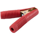 100A Car Battery Test Lead Insulated Crocodile Alligator Clip lamp Red