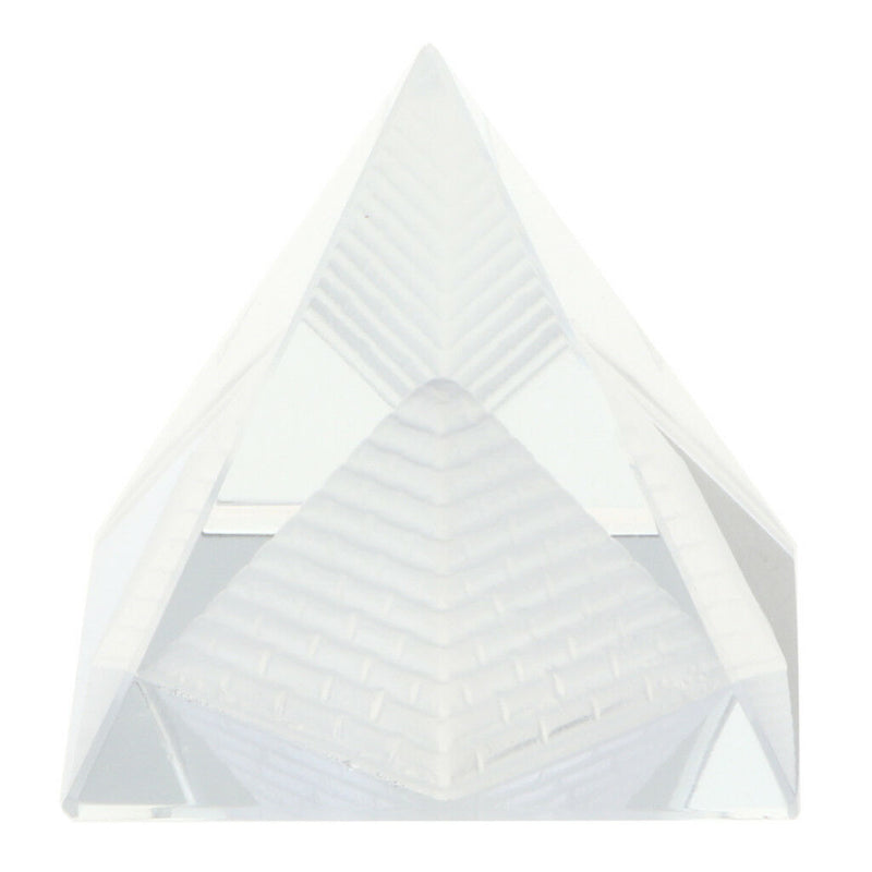 1.57inch Clear Crystal Pyramid (No Stand) Kids Boys' Girls' Bedroom Decor