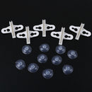 5Pcs Aquarium Fish Tank Divider Suction Cup Divider Plastic Sheet Holder  OZ