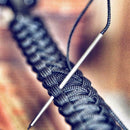 2pcs Stainless Steel Paracord Needle Umbrella Rope Stitching Needles Weavin L5O5