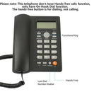 Desktop Corded Telephone with Caller ID Display, Wired Landline Phone for H
