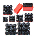 2 Sets of 18 Pieces Number Punch Set For Stamping Metal - 3mm & 12.5mm