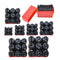 2 Sets of 18 Pieces Number Punch Set For Stamping Metal - 3mm & 12.5mm