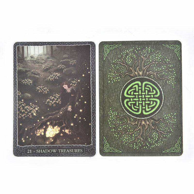 32PCS/Set Earth Wisdom Oracle Tarot Cards English Tarot Game Card Friend Par Hn