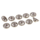 10Pcs Spinning Top Metal Fusion Masters Performance Tips Parts Fight Replacement